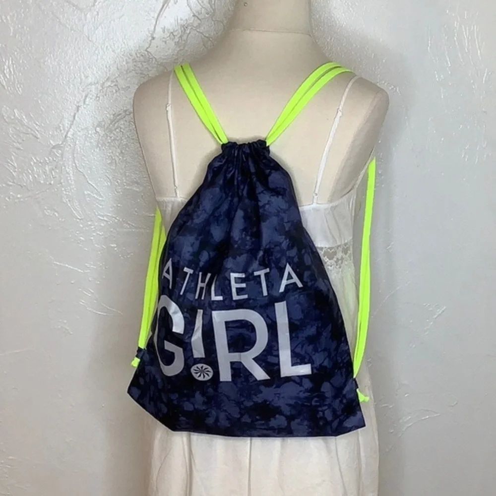 Athlete tie dye backpack drawstring Size 15 X 13.5